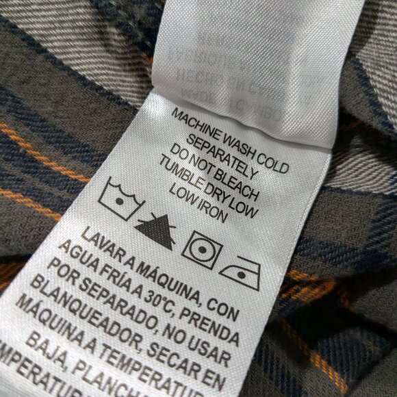 Legendary Whitetails Men's Buck Camp Flannel Shirt, Brown Plaid, XL, Long Sleeve - Picture 15 of 16